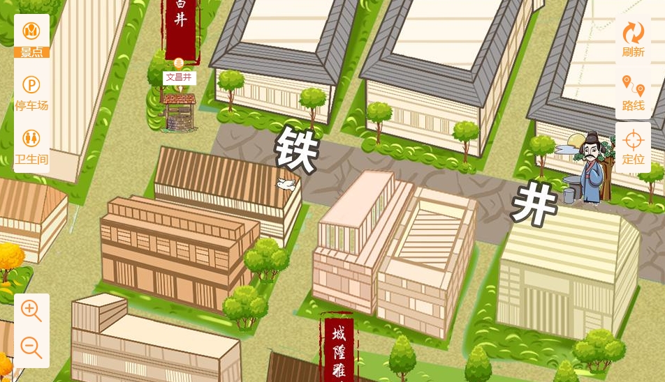 召陵智慧景区：手绘地图与语音导览的完美融合