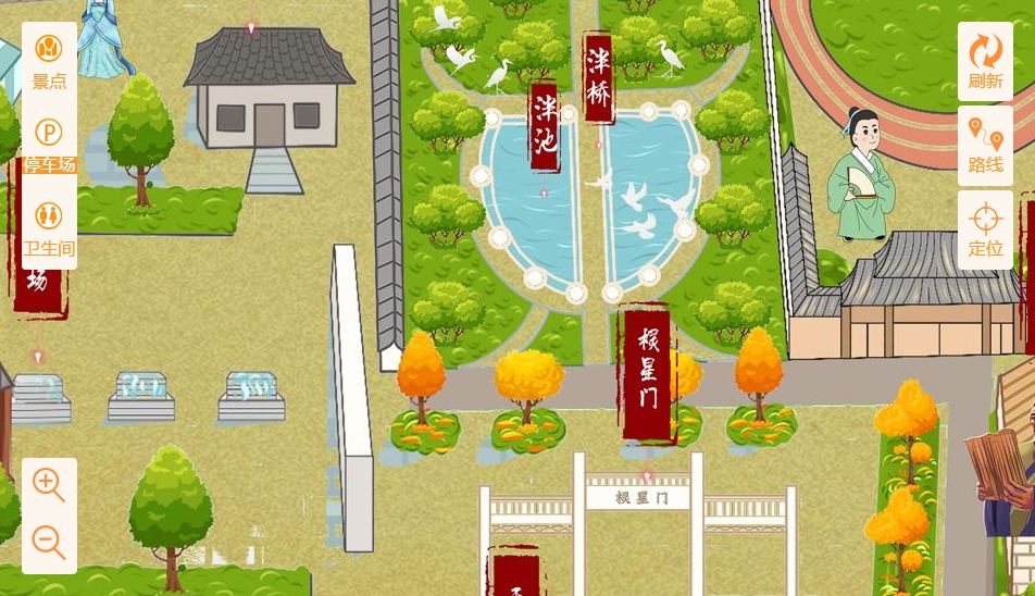 召陵手绘地图景区语音讲解导览系统：智慧景区建设的基石